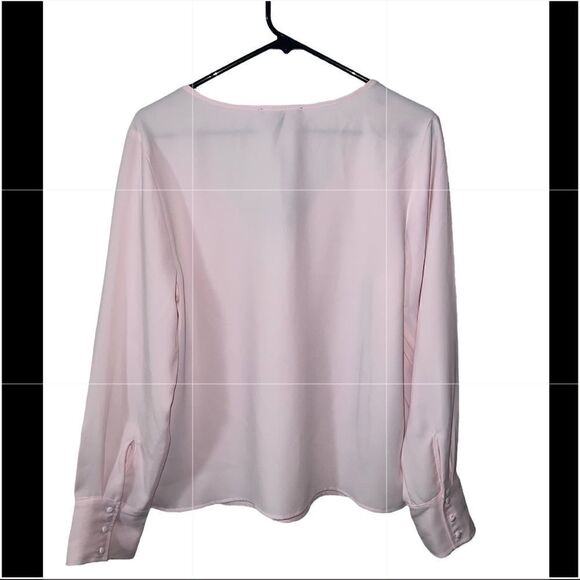Rebel Wilson X Angels Plus Size Blouse Size 0X NWT Lilac Pink - Picture 2 of 5